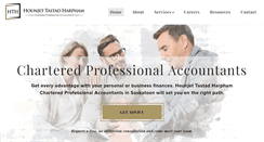 Desktop Screenshot of hth-accountants.ca